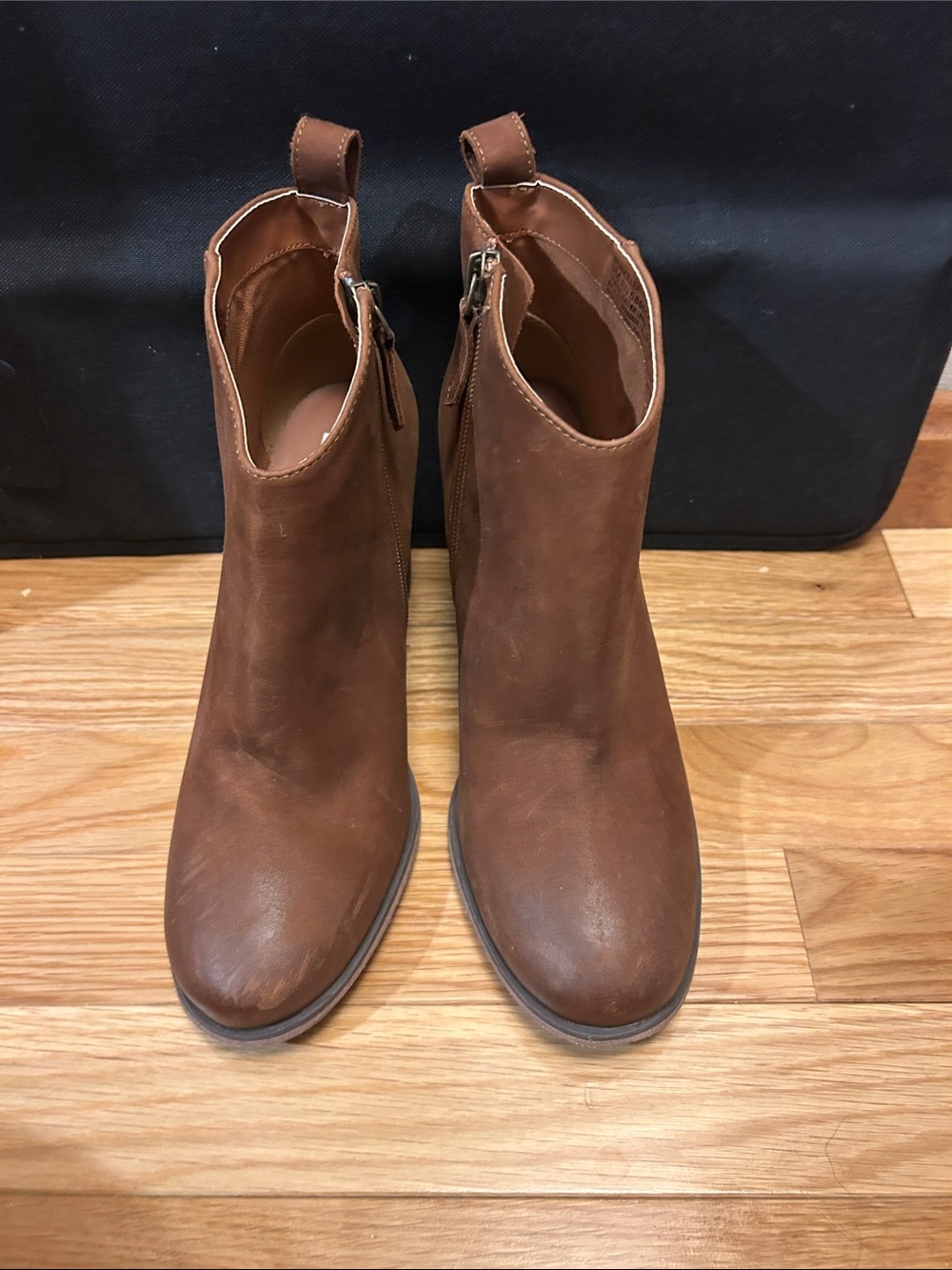 bp Brown Ankle Booties